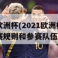 普及欧洲杯(2021欧洲杯：了解比赛规则和参赛队伍)